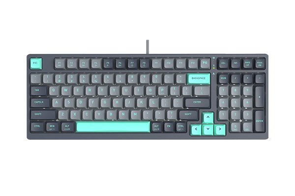 A4Tech FS300 Hot-Swappable Mechanical Keyboard with White Backlit, 1 ms Response, 1000Hz Report Rate