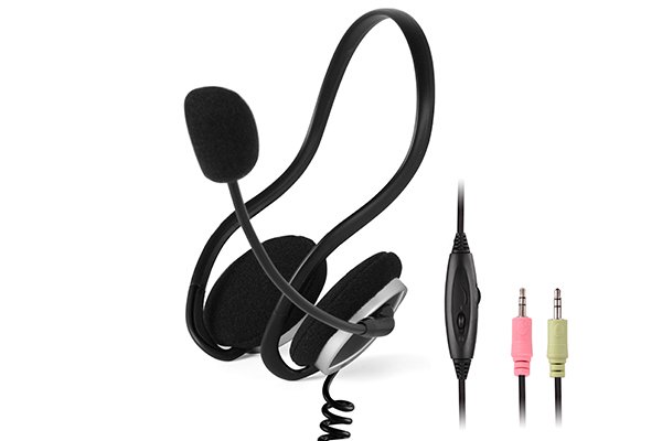A4Tech HS-5P USB Internet Headset with Single Ear Design, Noise Cancelling Mic