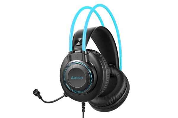 A4Tech FH200i USB Conference Headph﻿one with DSP Stereo, 50 mm Drivers, Noise-Cancelling Mic