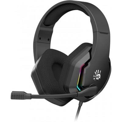 Bloody G260 USB Gaming Headset with 7.1 Surround Sound, RGB Flow Backlight, and Noise Cancelling Mic
