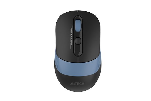 A4Tech FB10CS Dual Mode Bluetooth & 2.4GHz Wireless Mouse, 3-Device Support, Silent Clicks