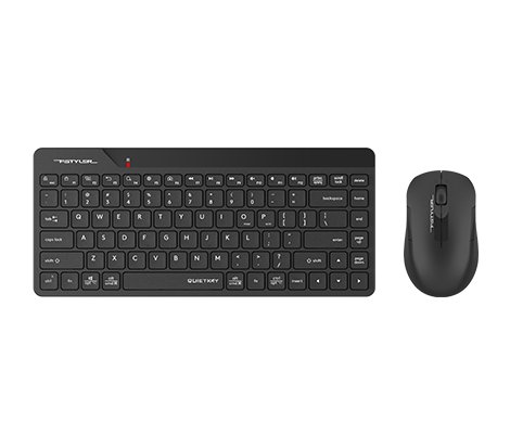 A4Tech FG2200 Air2 Wireless Keyboard & Mouse Combo – 2.4GHz, QuietKey Keyboard, DPI Adjustable Mouse
