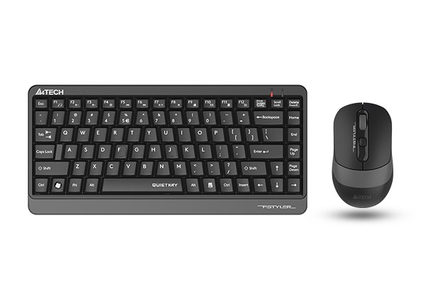 A4Tech FGS1110Q Compact Wireless Desktop Set with 2.4GHz Keyboard & Mouse, DPI 2000, Fn Hotkeys