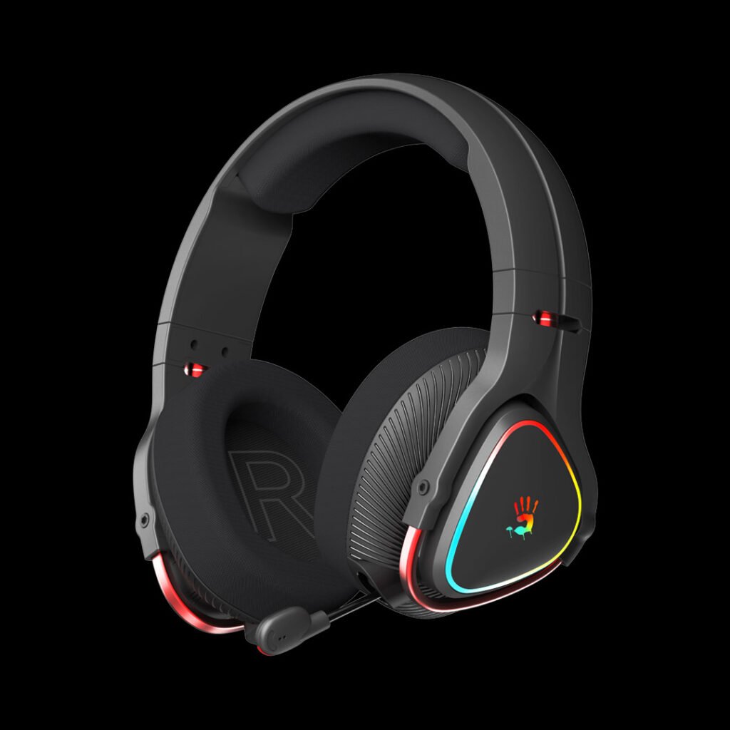 Bloody MR710 Black RGB Wireless Gaming Headset with Bluetooth and RGB Lighting