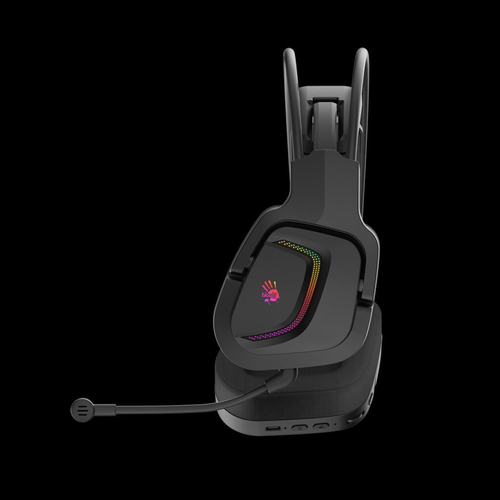Bloody MR575 RGB Wireless Gaming Headset with Noise Cancelling Mic and RGB Lighting
