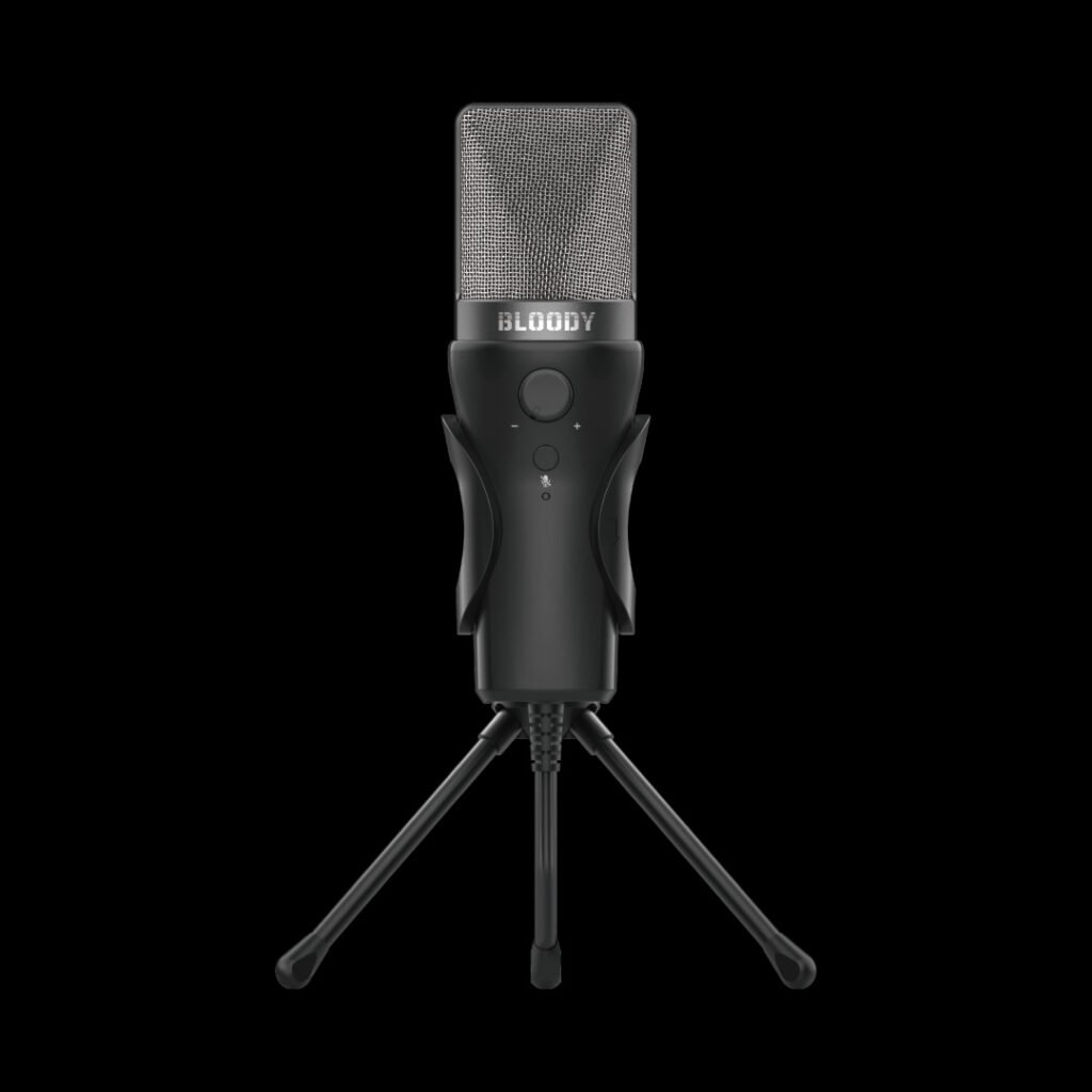 Bloody GM20 USB Gaming Microphone with RGB Lighting and Noise Reduction
