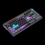 A4Tech Bloody AT75 Alpha Optical Switch 75% Mechanical Keyboard – Cypher Ghost - Image 2