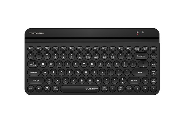 A4Tech FBK30 Wireless Keyboard with Bluetooth & 2.4GHz, QuietKey, Supports 4 Devices