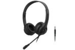 A4Tech HS-8i Stereo Headset with 40 mm Drivers, Rotatable Mic & Volume Control