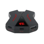 Redragon GA-200 converter supports connecting keyboard & mouse to gaming consoles (PS4, Xbox One, Switch, PS3)
