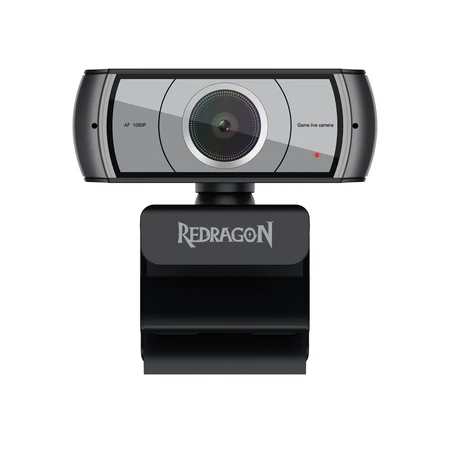 Redragon GW900 APEX Full HD 1080P Streaming Webcam with dual noise-reduction mic and wide-angle lens