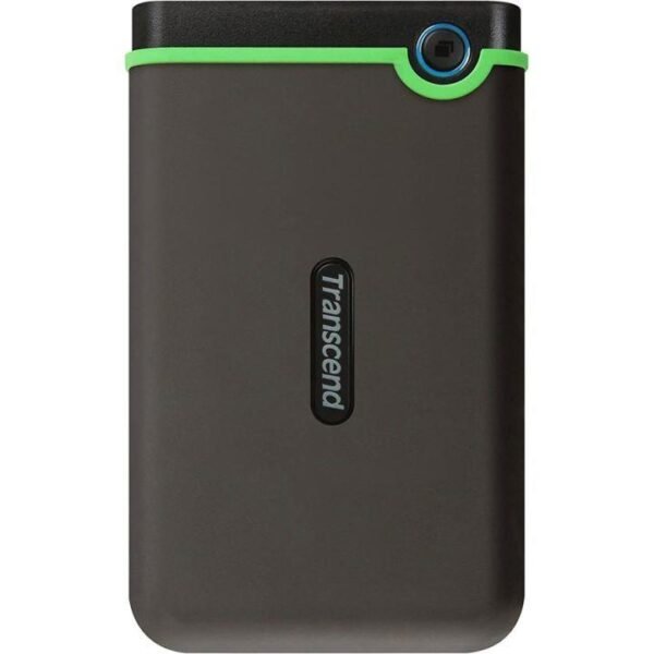 Transcend StoreJet 25M3 4TB Portable Hard Drive with Anti-Shock Protection and One-Touch Backup