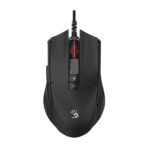 Bloody ES8 Stone Black Esports Gaming Mouse with PixArt Optical Engine, 6000 CPI, and Honeycomb Shell