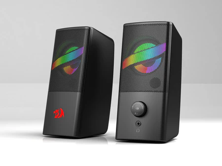 Redragon GS530 Air 2×2.5-inch RGB wired speaker with USB + 3.5mm input