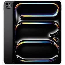 Apple iPad Pro 13-inch (M4) — 512GB Wi-Fi, Space Black, front view (Model MVX43LL/A).